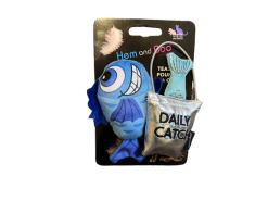 Alternative view of H&B Gone Fishing Cat Toys (mixed)