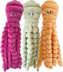 H&B Octopus Superplush Medium Dog Toy (mixed)