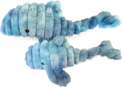 H&B Whale Superplush Dog Toy Medium