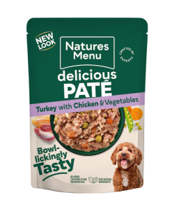 Natures Menu Dog Pouch - Turkey & Chicken 300g