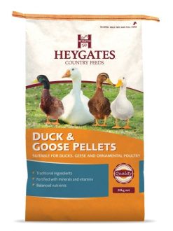 Heygates DUCK GOOSE ORNAMENTAL PELLETS 20kg