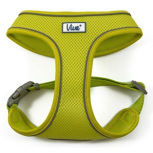 Viva Mesh Dog Harness Lime L 53-74cm