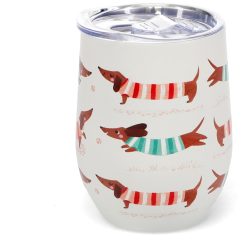 Travel Cup; Sausage Dog, 12cm