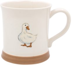 Embossed Duck Mug, 19cm
