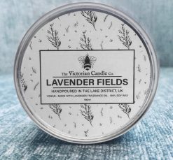 Lavender Fields Scented Tin Candle, 100ml