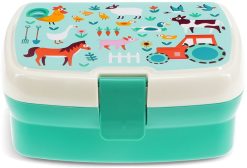 Lunch box with tray Farmyard, 17cm