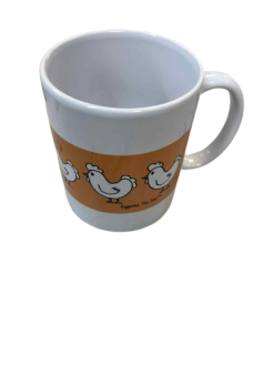 Eggatha the Hen TM Mug Orange