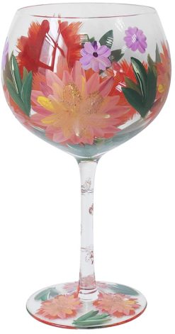 Dahlias Gin Glass, 21cm