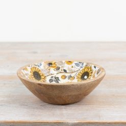 Sunflower Enamel Bowl, 17cm