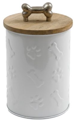 15cm Embossed Bone Storage Jar