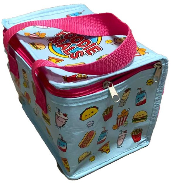 Foodiemals Insulated Lunch Bag, 20cm