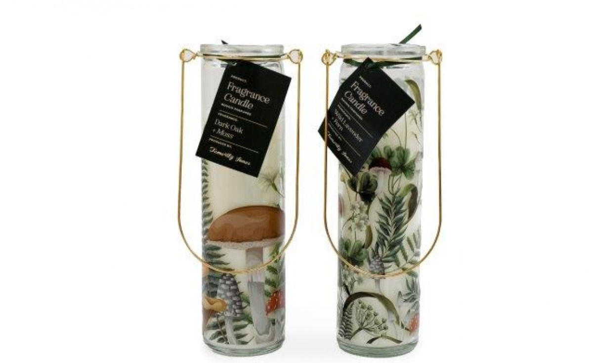 Mushroom Tube Candle, 20cm