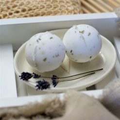 Alternative view of Clovelly Bath Bomb Gift Set - Bath Bombs & Mini Soap - Lavender with lavender buds
