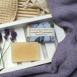 100g Handmade Clovelly Soap - Lavender & Lemongrass