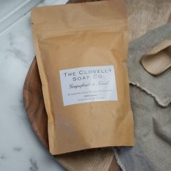 250g Clovelly Aromatherapy Bath Salts - Grapefruit & Neroli with Jasmine Flowers