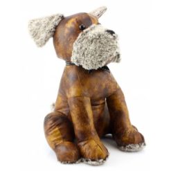 Faux Leather Doggy Doorstop