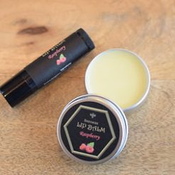 Beeswax Lipbalm Tube Raspberry