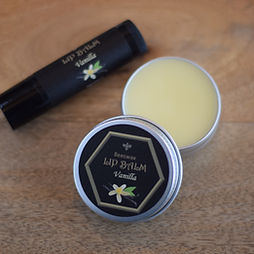 Beeswax Lipbalm Tin Vanilla