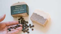 Beeswax Handmade Soap Mocha and Coffee Bean