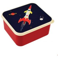 Space Age Square Lunch Box