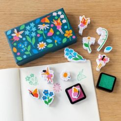 Fairies in The Garden Mini Stamp Set, 13cm