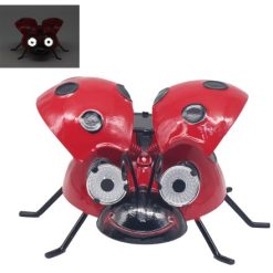 Lady Bug Bright Eyed Led Solar Deco