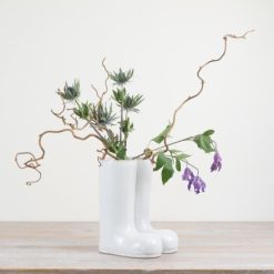 Glazed Boots Vase, 20.5cm