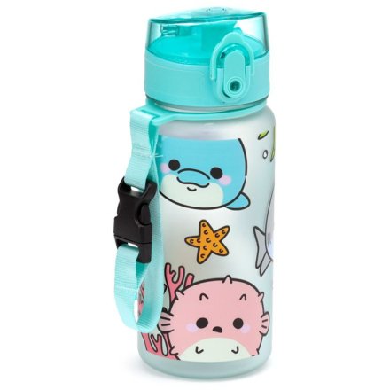 Adoramals Sealife Pop Top 350ml Shatterproof Children's Bottle
