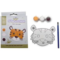 Zooniverse Tiger Paint Your Own DIY Sun Catcher