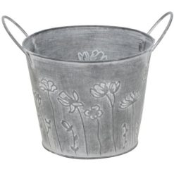 Patterned Pot with Handles , 16cm