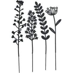 Flower Garden Stake set