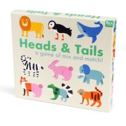 Animal Heads and tails game, 11cm