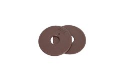 Hy Equestrian Bit Guards - Brown - Pair