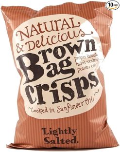 Brown Bag - LIGHTLY SALTED CRISPS 150g