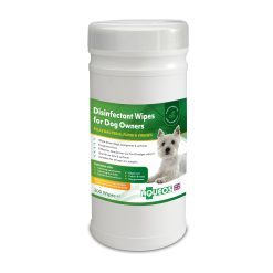 Aqueos Canine Disinfectant Wipes for Dogs