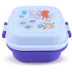 Mariniverse Clip Lock Stacked Bento Snack Lunch Box, 12cm