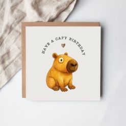Have a Capy Birthday Card, 15cm