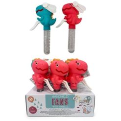 Dinosaur Handheld Fan with Bubbles, 19.5cm