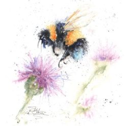 Bumbly Greeting Card, 15cm
