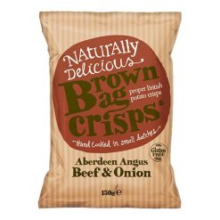 Brown Bag -BEEF AND ONION CRISPS 150g