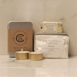 Clovelly Bath in a Tin - Cedarwood & Lemongrass