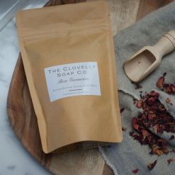 250g Clovelly Aromatherapy Bath Salts - Rose Geranium