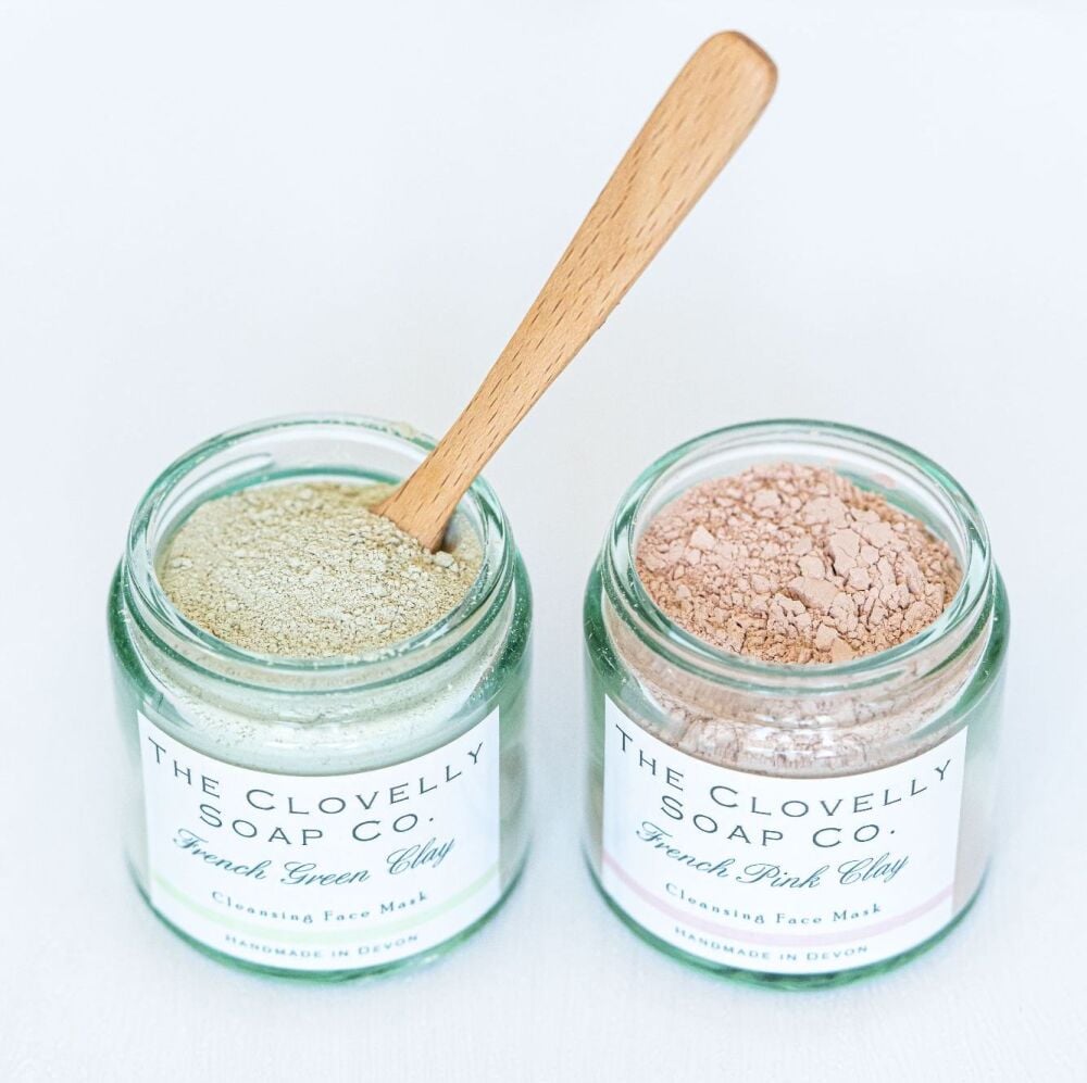 Clovelly Clay Face Masks - Pink