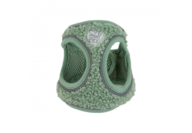 Small Bite Teddy Bear Harness Sage Large 54-60cm