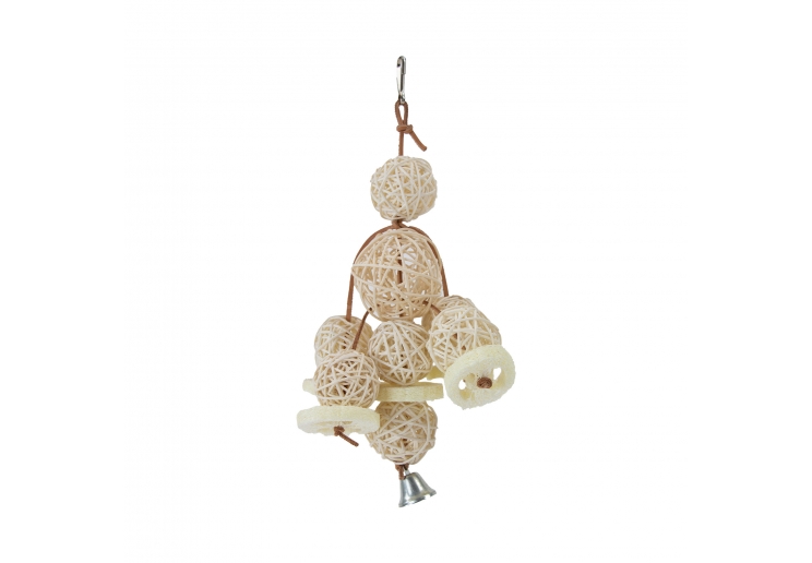 Small Animal Loofah Enrichment Dangler