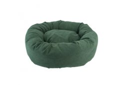 Corduroy Donut Bed (Forest Green) 100cm