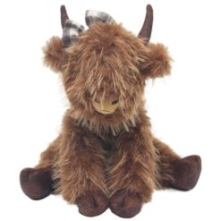 Highland Cow Plush Doorstop