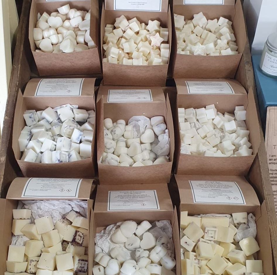 Clovelly Hand Poured Botanical Wax Melts - Lemon & May Chang