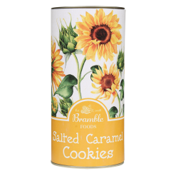 Brambles Sunflower Salted Caramel Cookies Drum 150g