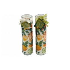 Citrus Tube Candle, 20cm